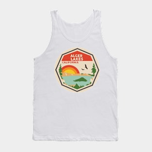 Alger Lakes California Colorful Scene Tank Top